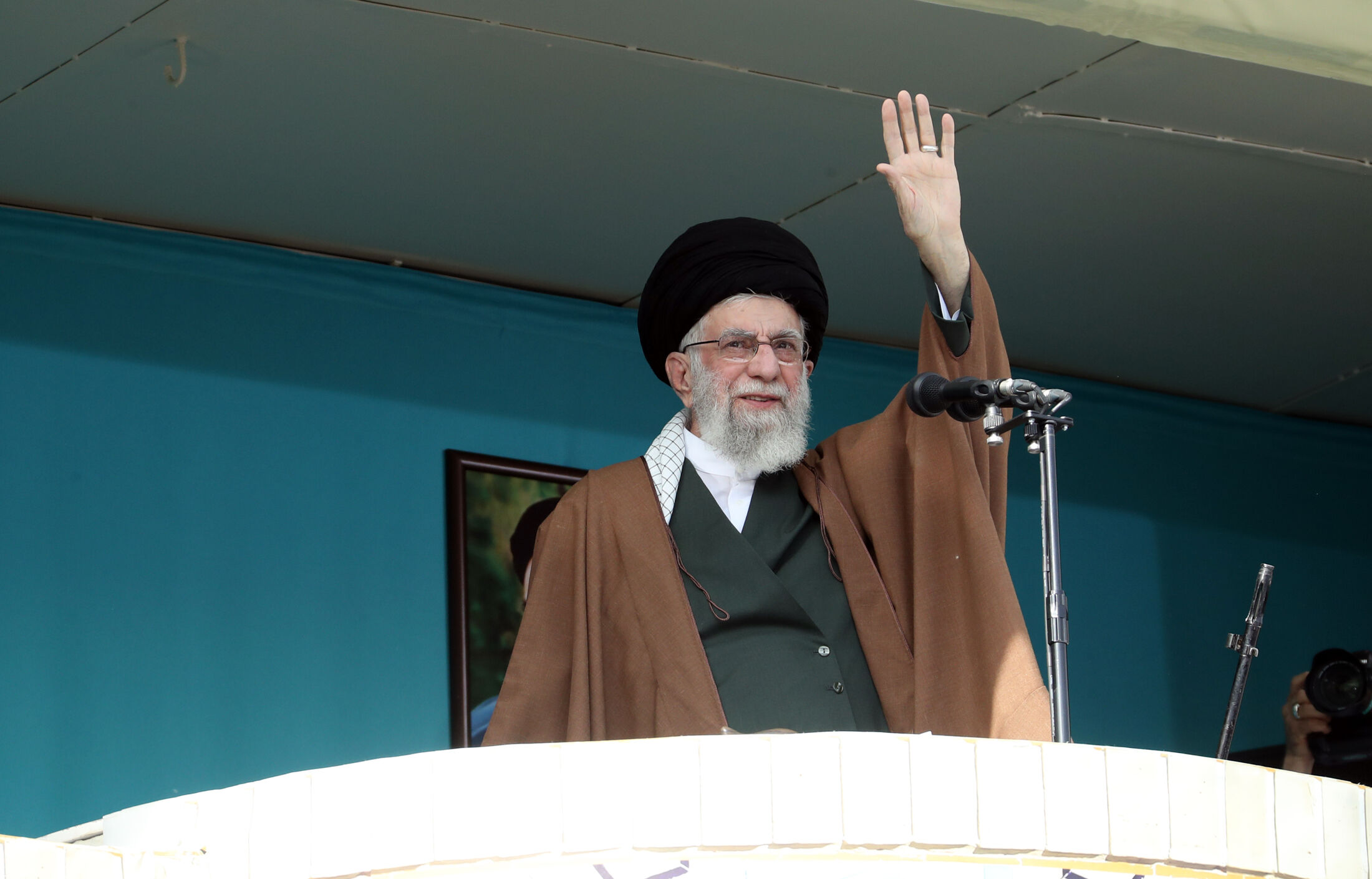 گزارش تصویری از برگزاری نماز عید فطر به امامت آیت الله خامنه‌ای در مصلی تهران