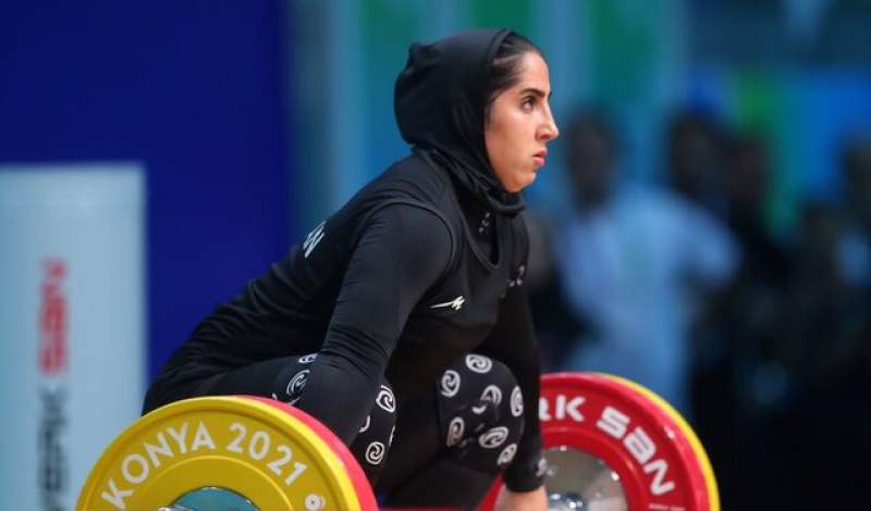 الهام حسینی عضو کمیسیون ورزشکاران وزنه‌برداری آسیا شد