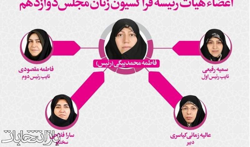 محمدبیگی رییس فراکسیون زنان مجلس دوازدهم شد