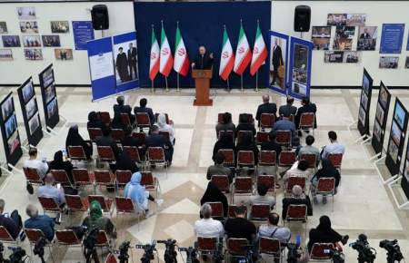 گزارش تصویری از برگزاری نشست مطبوعاتی سخنگوی وزارت امور خارجه