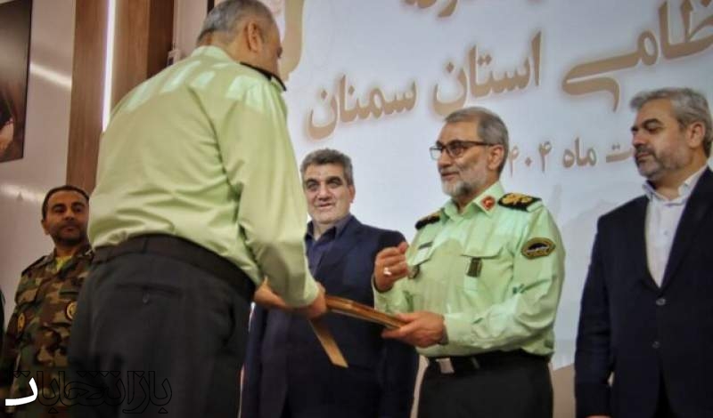 فرماندهی جدید نیروی انتظامی استان سمنان معارفه شد