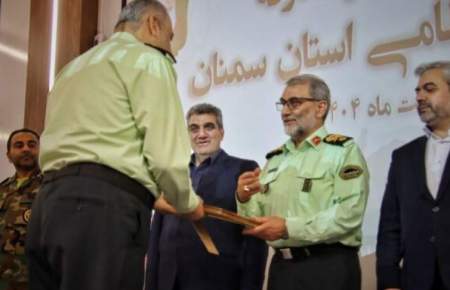فرماندهی جدید نیروی انتظامی استان سمنان معارفه شد